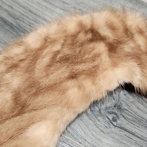 Real Mink Fur Vintage Collar - Picture 2 of 8